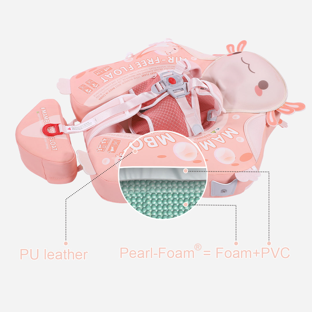 Mambobaby Air-Free Salamander Chest Float with 3D Canopy