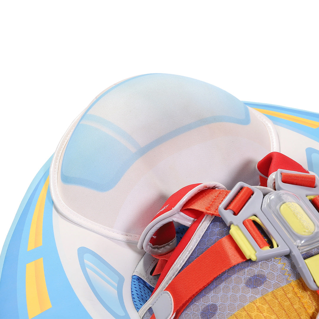 Mambobaby Air-Free Speedy Boat Buddy Chest Float with 3D Canopy