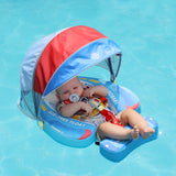 Mambobaby Air-Free Speedy Boat Buddy Chest Float with 3D Canopy