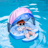 Mambobaby Air-Free Submarine Chest Float with 3D Canopy