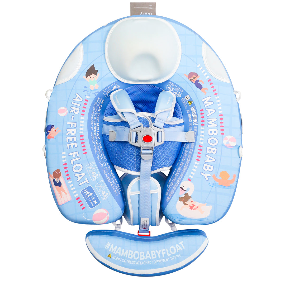 Mambobaby Air-Free Submarine Chest Float with 3D Canopy