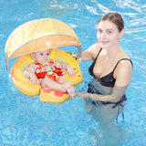 Mambobaby Air-Free T-Rex Cuddle Chest Baby Float with 3D Canopy