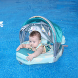 Mambobaby Air-Free Tail Seashell Chest Float with 3D Canopy