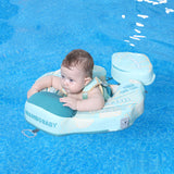 Mambobaby Air-Free Tail Seashell Chest Float with 3D Canopy