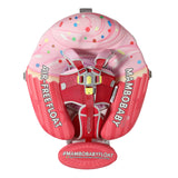 Mambobaby Air-Free Vanilla Cupcake Chest Float with 3D Canopy
