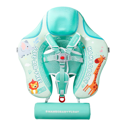 Mambobaby Air-Free Zoo Chest Float with 3D Canopy 1080