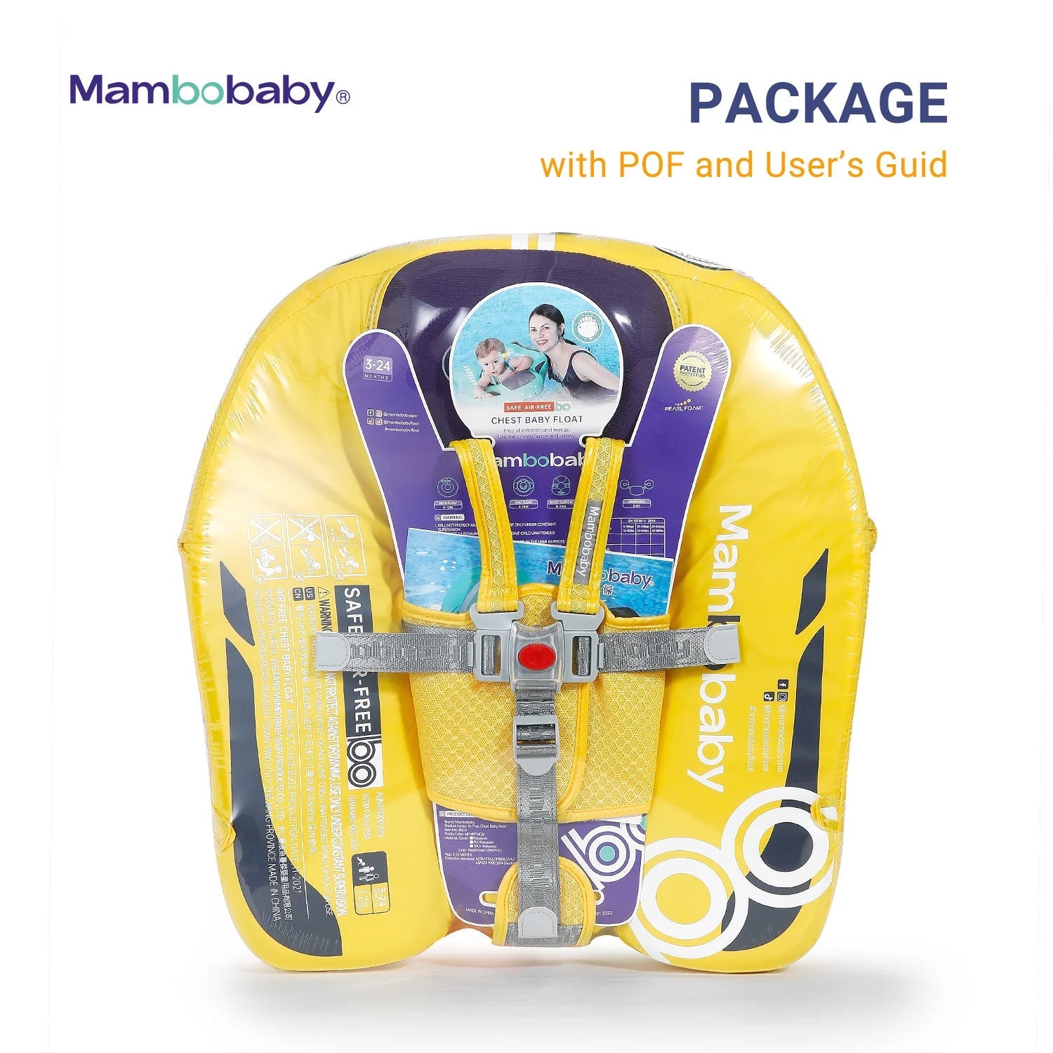 Mambobaby Pool Float Car with Canopy