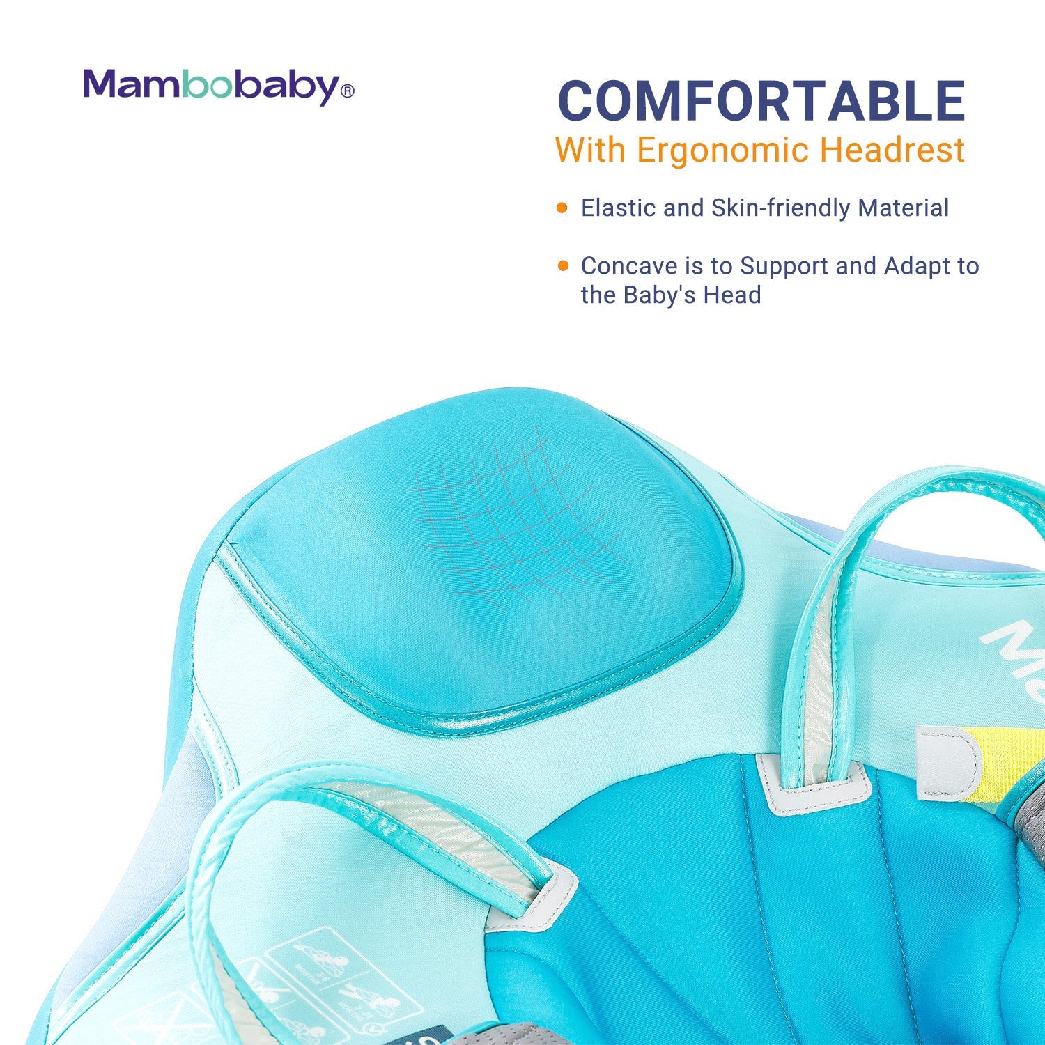 Mambobaby Pool Float Contrasting Theme with Canopy and Tail