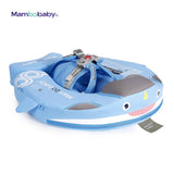 Mambobaby Pool Float with Canopy and Tail Narwal（Monodon monoceros）