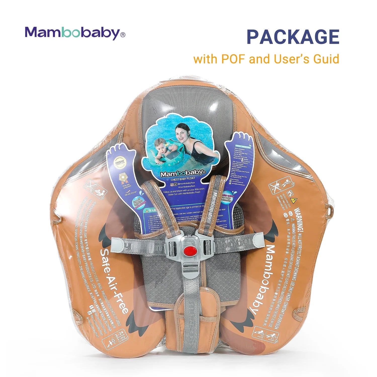 Mambobaby Pool Float with Canopy and Tail  Otter