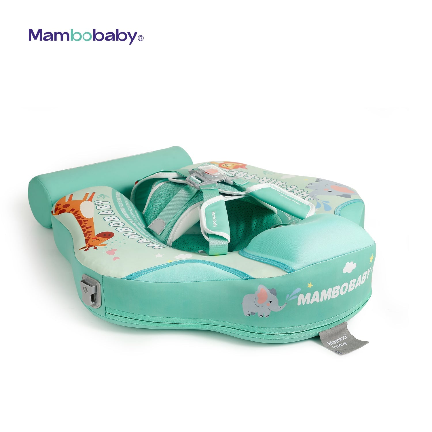 Mambobaby Pool Float with Canopy and Tail  Zoo