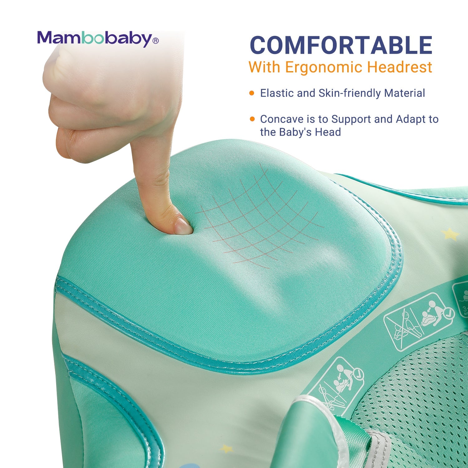 Mambobaby Pool Float with Canopy and Tail  Zoo