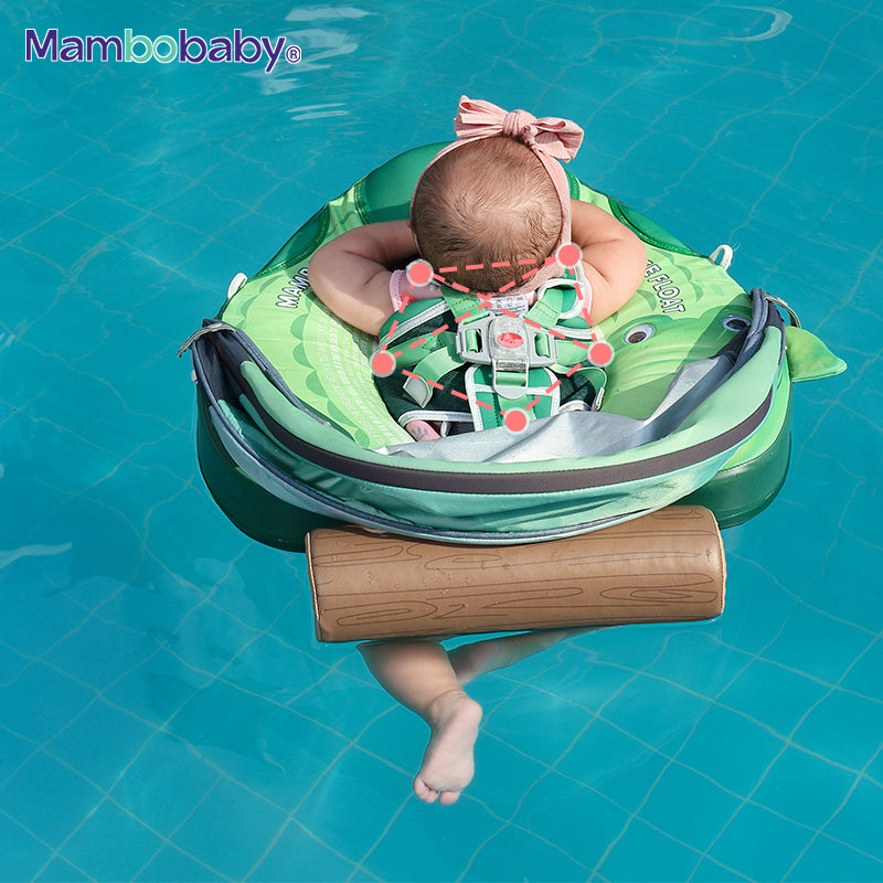 Mambobaby Pool Float  Crocodiles with Canopy