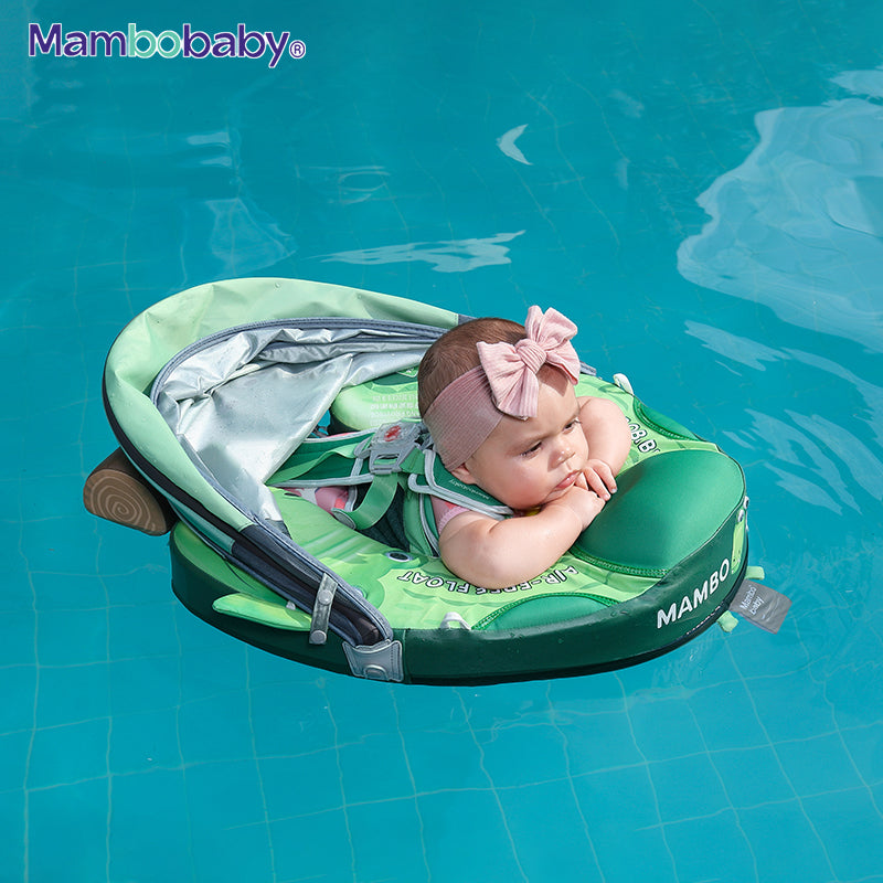 Mambobaby Pool Float  Crocodiles with Canopy