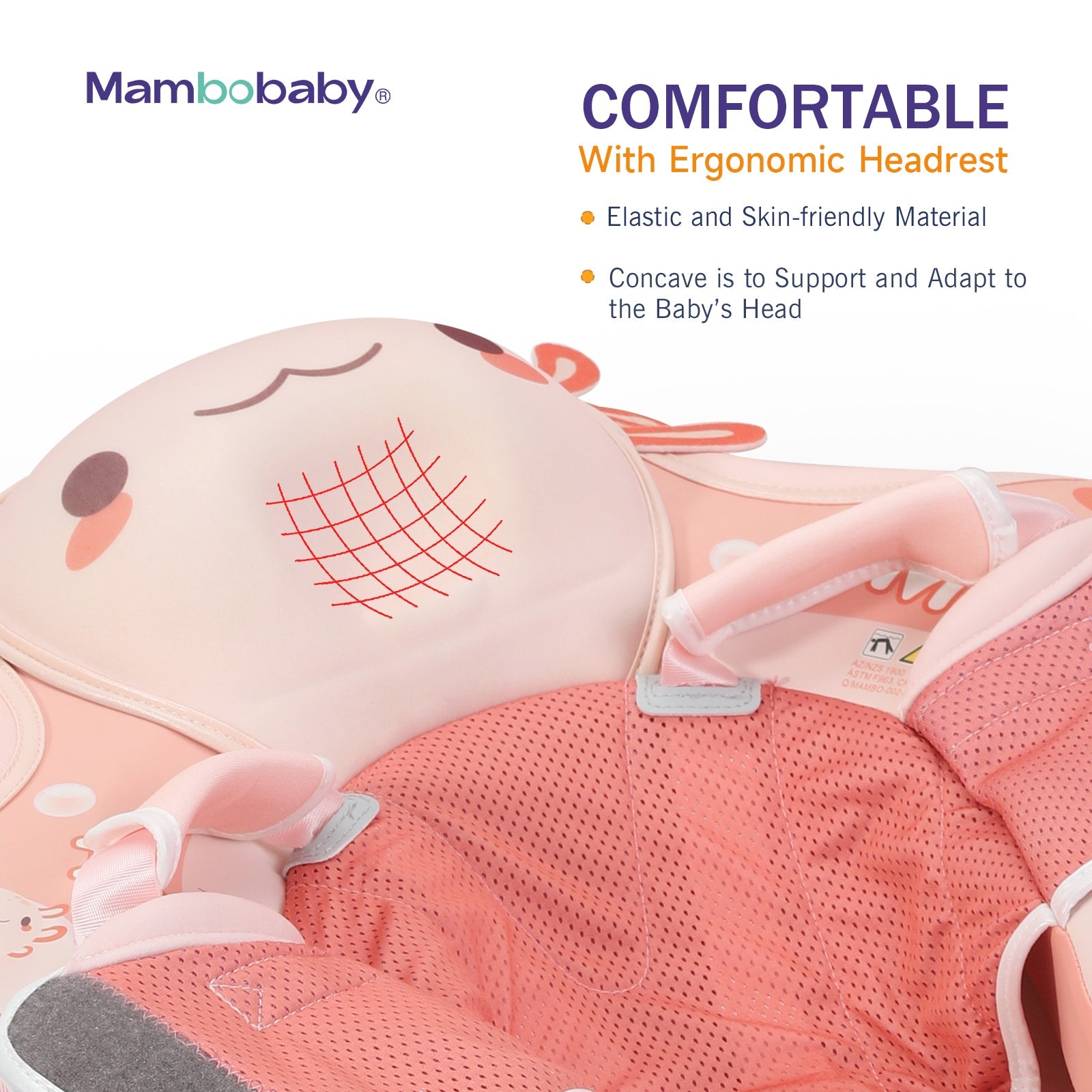 Mambobaby Pool Float Salamander  with Canopy