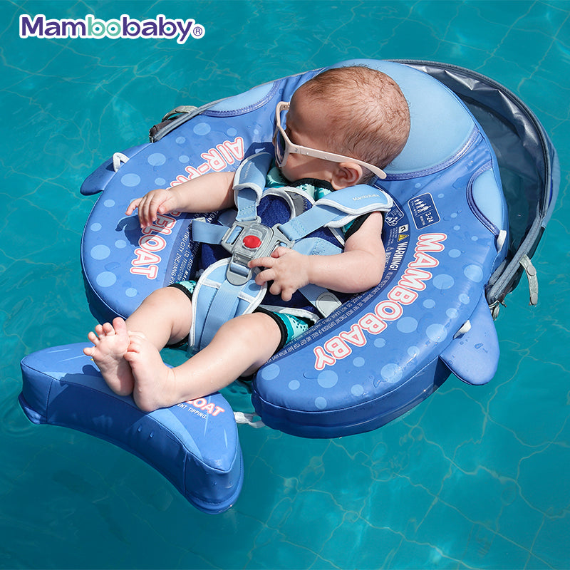 Mambobaby Pool Float Whale Shark with Canopy