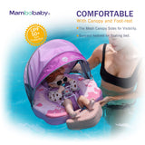 Mambobaby Pool Float  ice-cream with Canopy