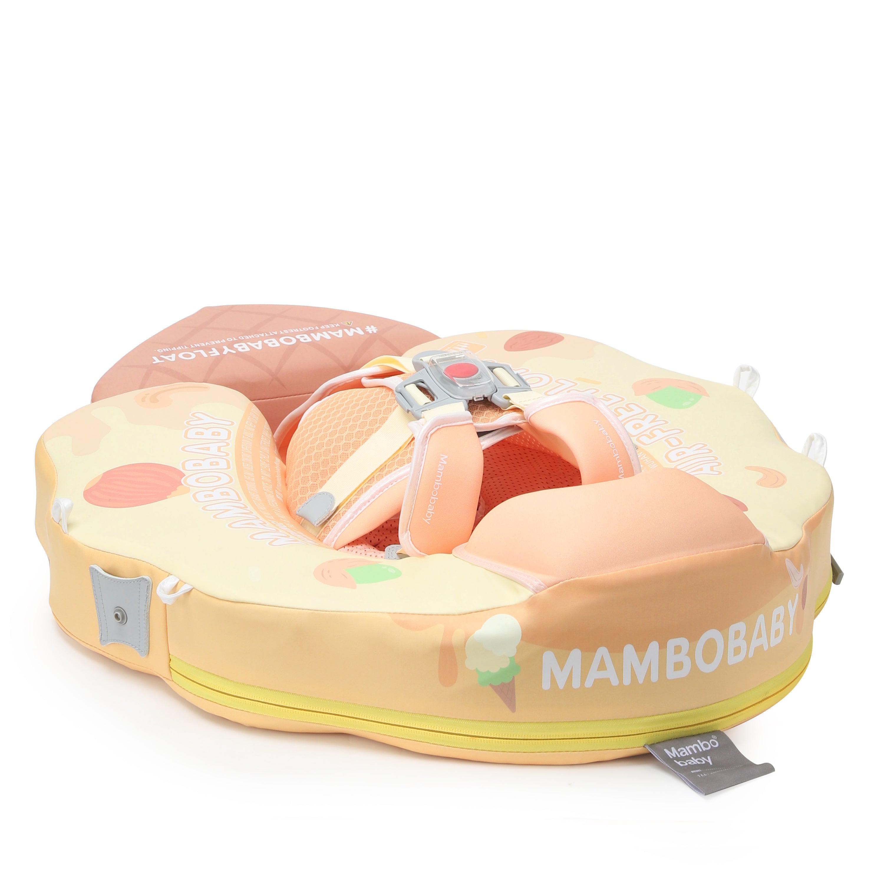 Mambobaby Pool Float  ice-cream with Canopy