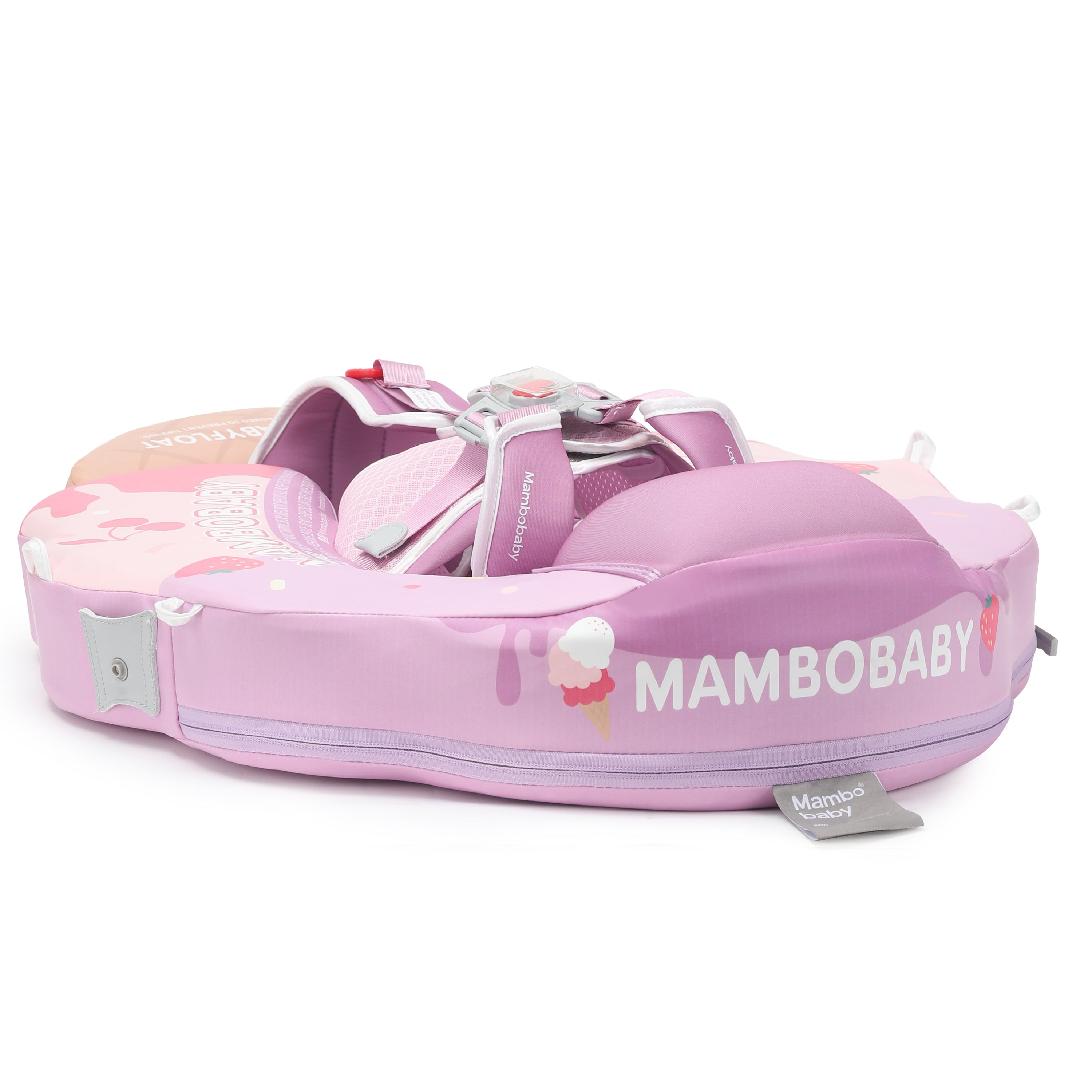 Mambobaby Pool Float  ice-cream with Canopy