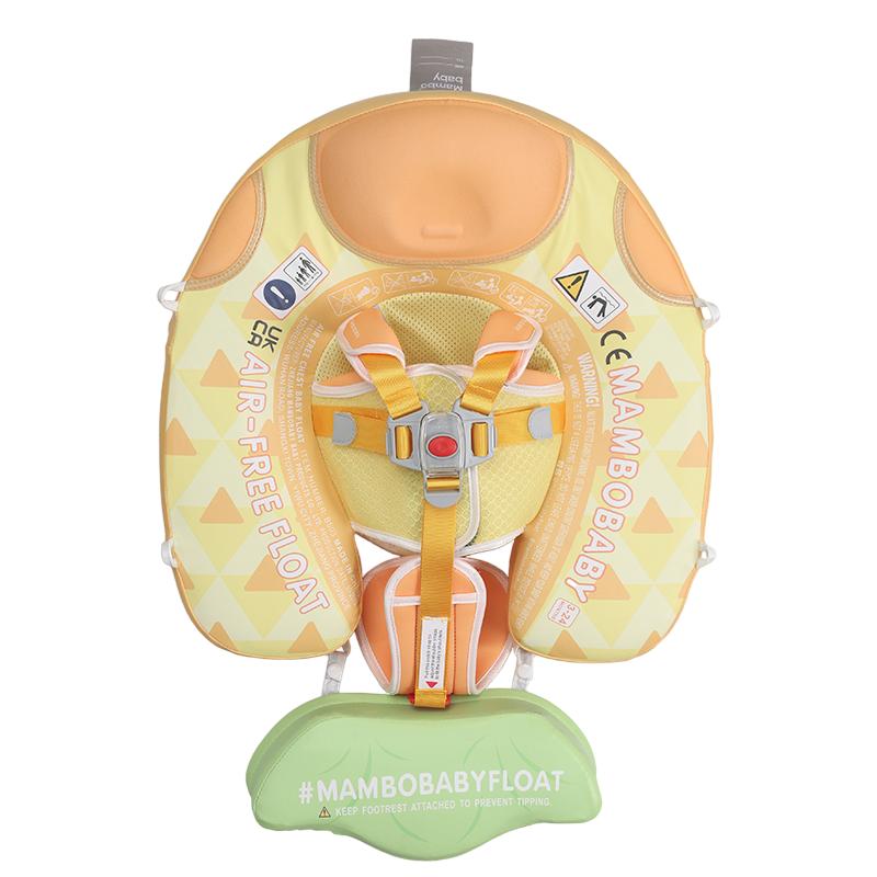 Mambobaby Pool Float pineapple with Canopy