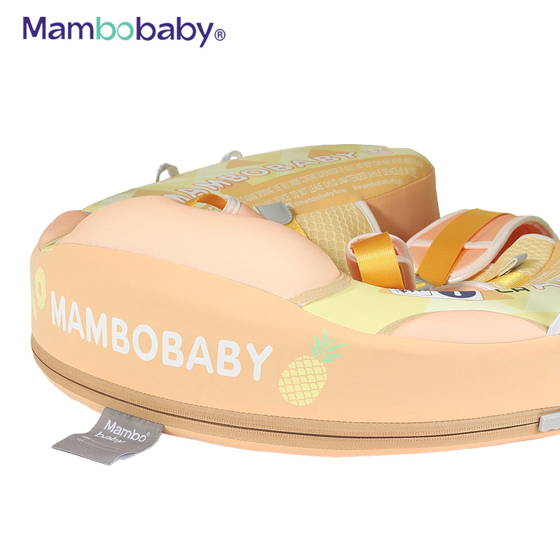 Mambobaby Pool Float pineapple with Canopy