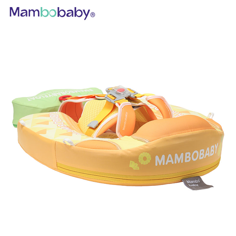 Mambobaby Pool Float pineapple with Canopy