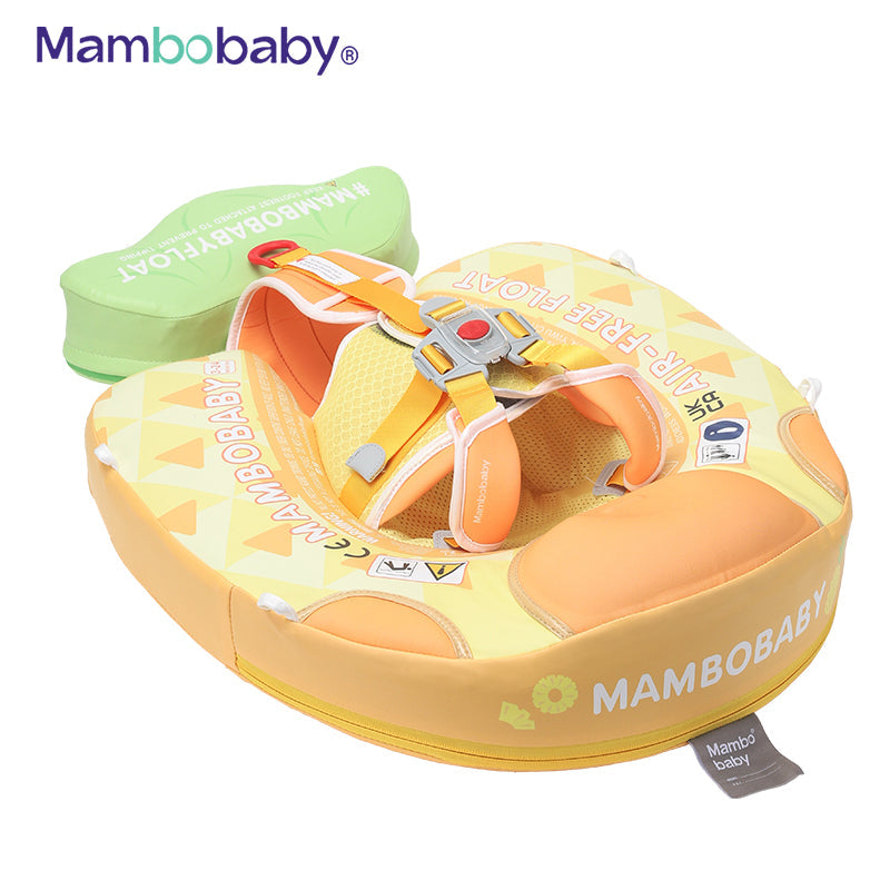 Mambobaby Pool Float pineapple with Canopy