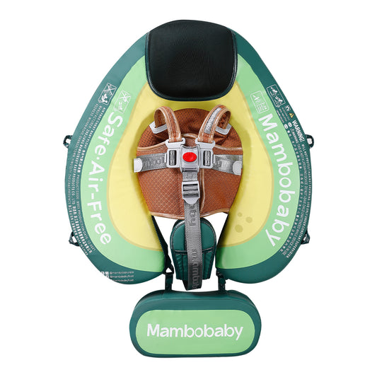 Mambobaby Air-Free Avocado Chest Float with Flat Canopy 1080