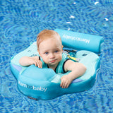 Mambobaby Air-Free Contrasting Theme Chest Float with Flat Canopy