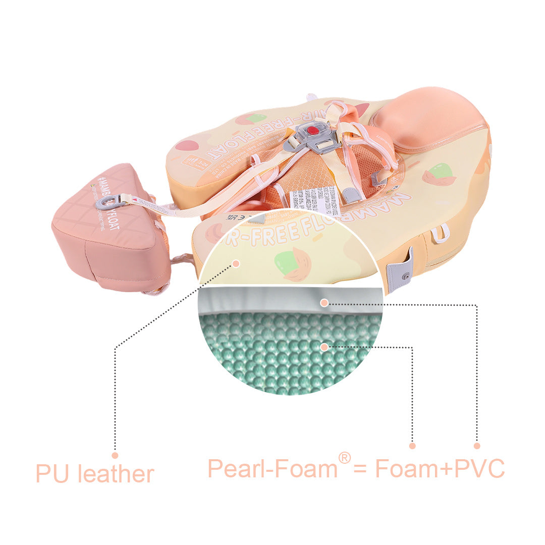 Mambobaby Air-Free Ice-cream Chest Float with 3D Canopy