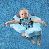 Mambobaby Air-Free Sea Lion Chest Float with 3D Canopy