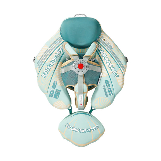 Mambobaby Air-Free Tail Seashell Chest Float with 3D Canopy 1080