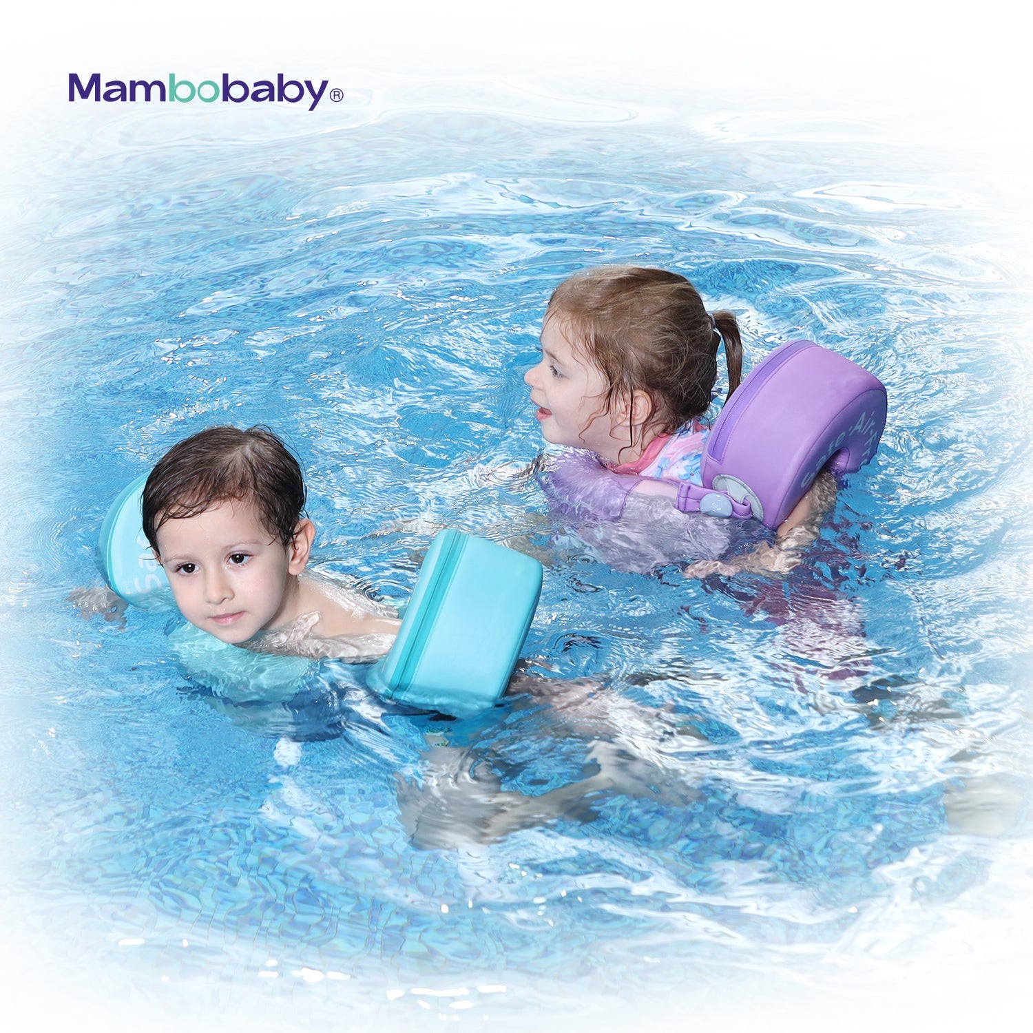 Mambobaby Air-Free Armbands Float Set Swim Trainer AGES 3-8Y for swim training