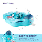 Mambobaby Pool Float with Canopy and Tail KuKuKiKi