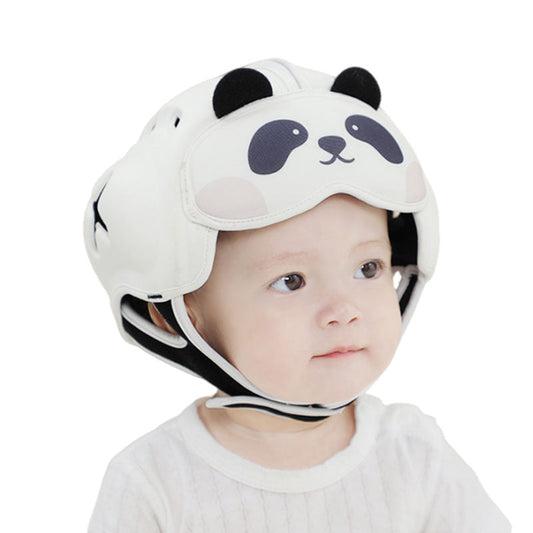 Mambobaby Infant Safety Helmet for Crawling Walking with Panda Pattern 800