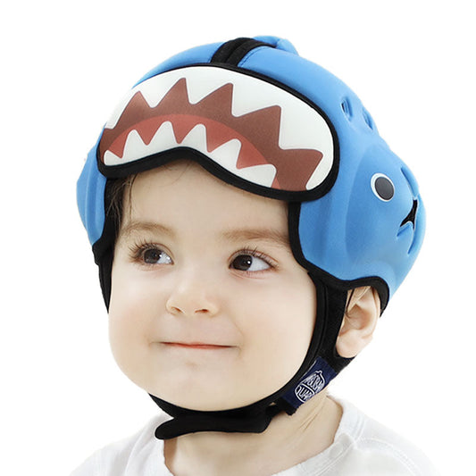 Mambobaby Infant Safety Helmet for Crawling Walking with Shark Pattern 800